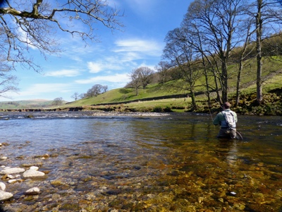 Fly Fishing Tuition - River Wharfe, Barden